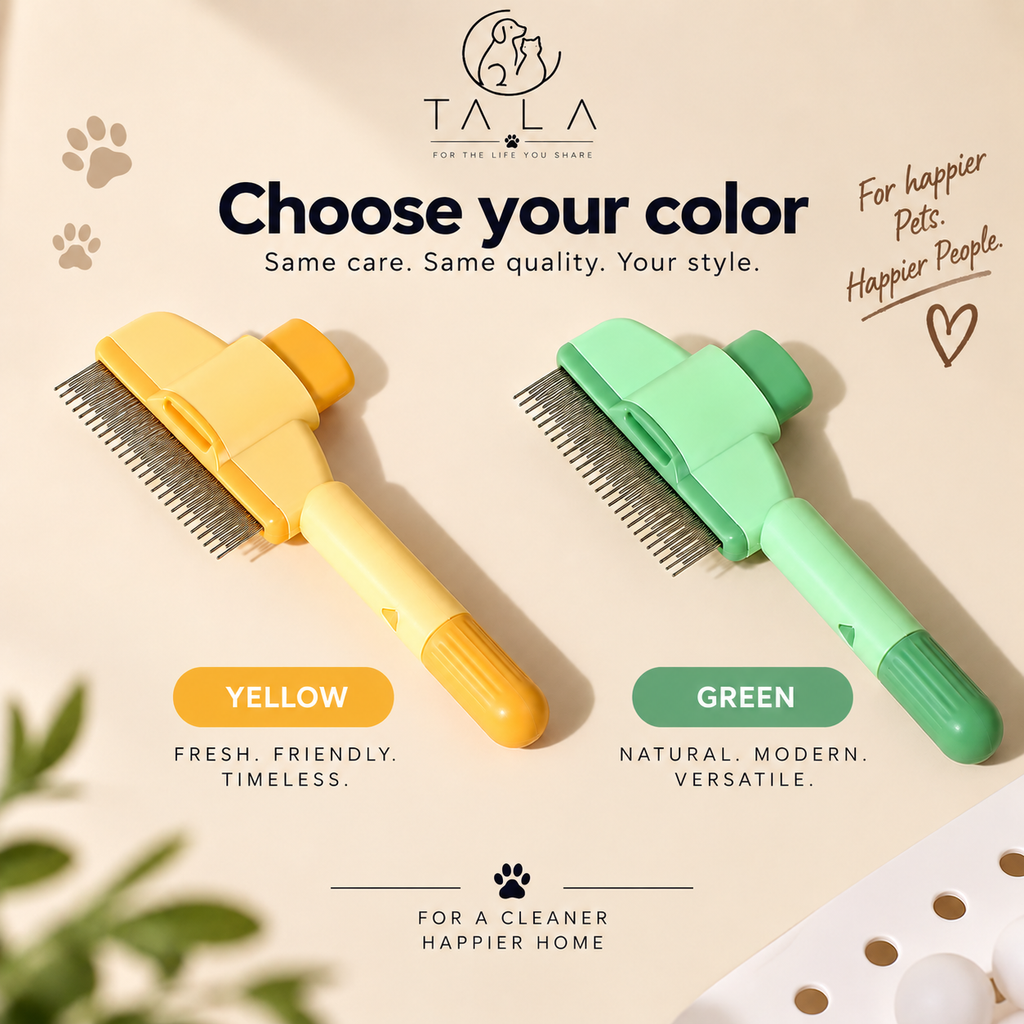 TALA Self-Cleaning Fur Comb