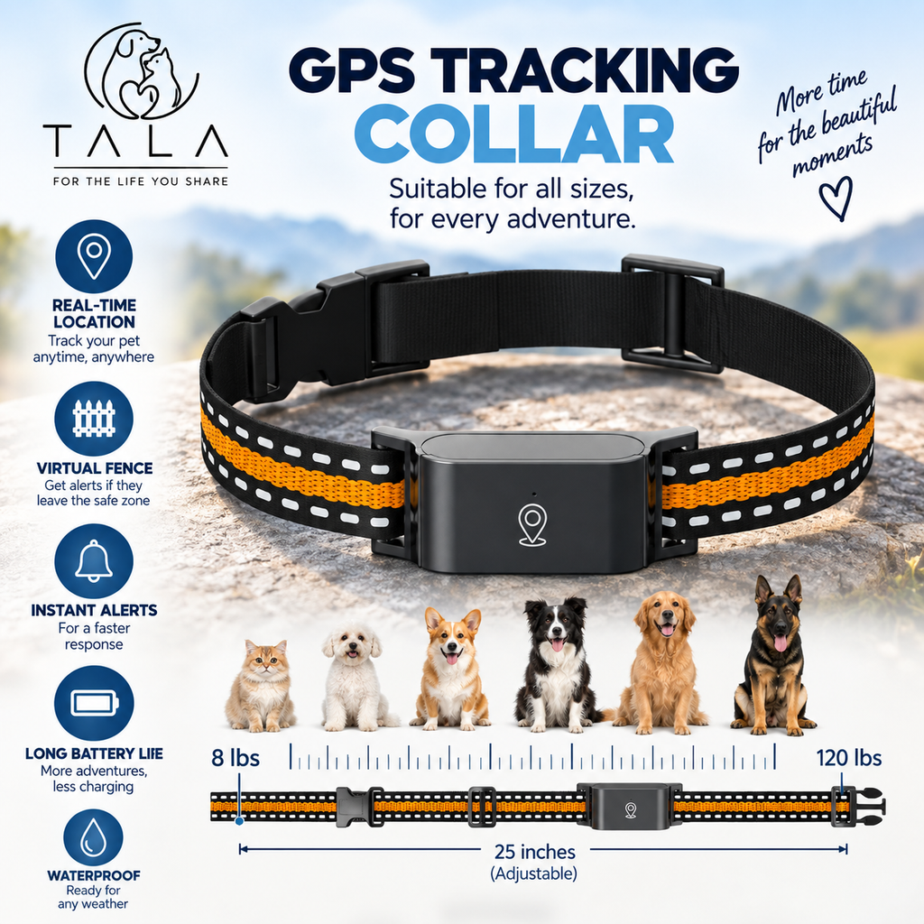 TALA GPS Tracking Collar
